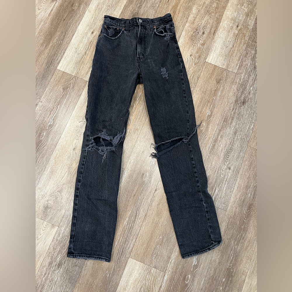 Abercrombie straight leg jeans